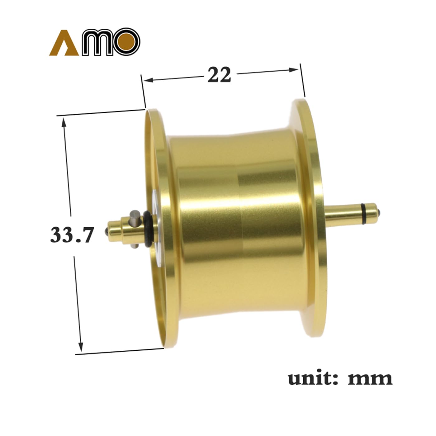Amazon | AMO カスタムスプール 24メタニウムdc 対応 ベイトリール